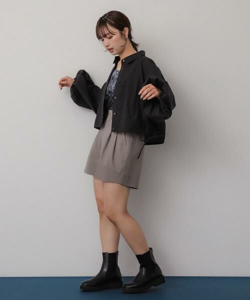 SENSE OF PLACE by URBAN RESEARCH / センスオブプレイス バイ アーバンリサーチ ショート・ハーフ・半端丈パンツ | ダブルタックショートパンツ | 詳細23