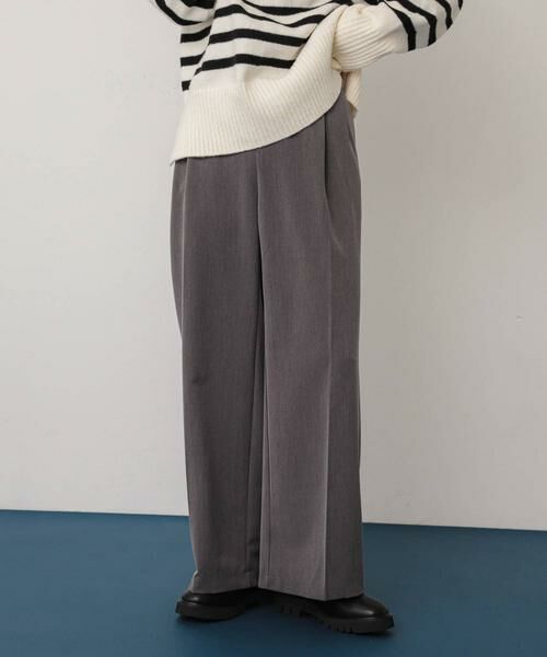 SENSE OF PLACE by URBAN RESEARCH / センスオブプレイス バイ アーバンリサーチ その他パンツ | 『一部WEB限定カラー』『TALLサイズ/WEB限定』ワイドイージーパンツ | 詳細30
