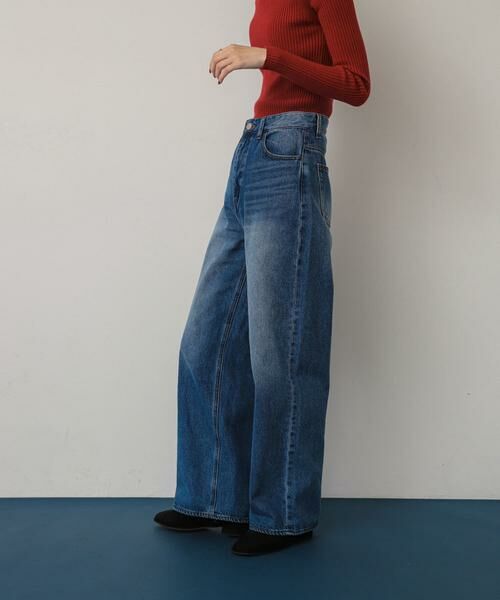 SENSE OF PLACE by URBAN RESEARCH / センスオブプレイス バイ アーバンリサーチ デニムパンツ | 『WEB/一部店舗限定』ワイドデニム | 詳細1