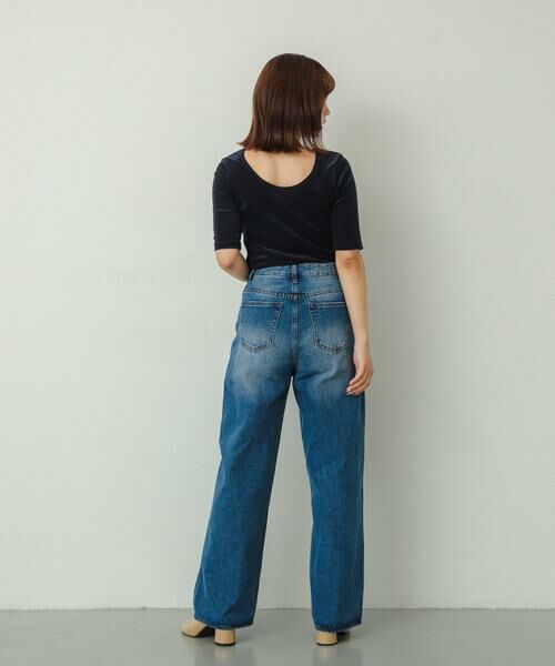 SENSE OF PLACE by URBAN RESEARCH / センスオブプレイス バイ アーバンリサーチ デニムパンツ | 『WEB/一部店舗限定』ワイドデニム | 詳細6