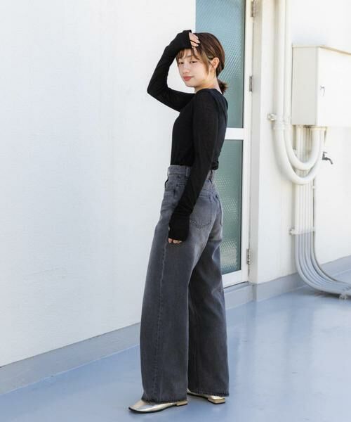 SENSE OF PLACE by URBAN RESEARCH / センスオブプレイス バイ アーバンリサーチ デニムパンツ | 『WEB/一部店舗限定』ワイドデニム | 詳細26