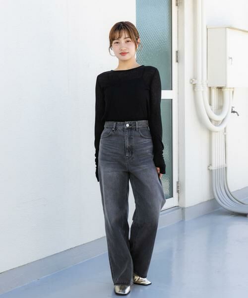 SENSE OF PLACE by URBAN RESEARCH / センスオブプレイス バイ アーバンリサーチ デニムパンツ | 『WEB/一部店舗限定』ワイドデニム | 詳細25