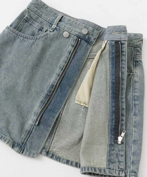 SENSE OF PLACE by URBAN RESEARCH / センスオブプレイス バイ アーバンリサーチ スカート | シシュウデニムミニスカート | 詳細10