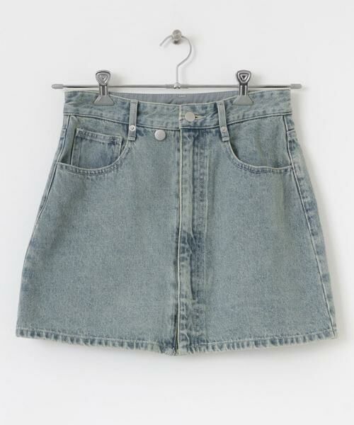 SENSE OF PLACE by URBAN RESEARCH / センスオブプレイス バイ アーバンリサーチ スカート | シシュウデニムミニスカート | 詳細8