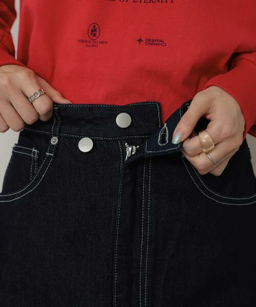 SENSE OF PLACE by URBAN RESEARCH / センスオブプレイス バイ アーバンリサーチ スカート | シシュウデニムミニスカート | 詳細25