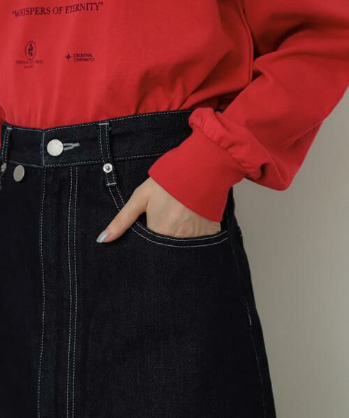 SENSE OF PLACE by URBAN RESEARCH / センスオブプレイス バイ アーバンリサーチ スカート | シシュウデニムミニスカート | 詳細26