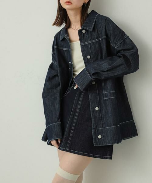 SENSE OF PLACE by URBAN RESEARCH / センスオブプレイス バイ アーバンリサーチ スカート | シシュウデニムミニスカート | 詳細20