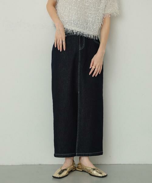 SENSE OF PLACE by URBAN RESEARCH / センスオブプレイス バイ アーバンリサーチ スカート | レイヤードデニムスカート | 詳細8