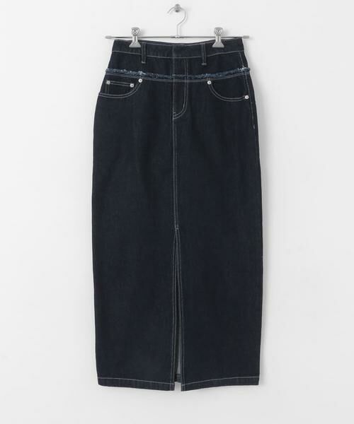 SENSE OF PLACE by URBAN RESEARCH / センスオブプレイス バイ アーバンリサーチ スカート | レイヤードデニムスカート | 詳細17