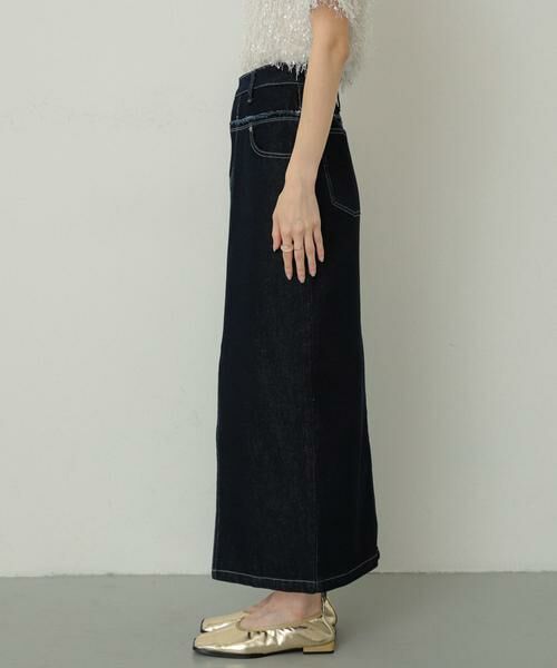 SENSE OF PLACE by URBAN RESEARCH / センスオブプレイス バイ アーバンリサーチ スカート | レイヤードデニムスカート | 詳細12