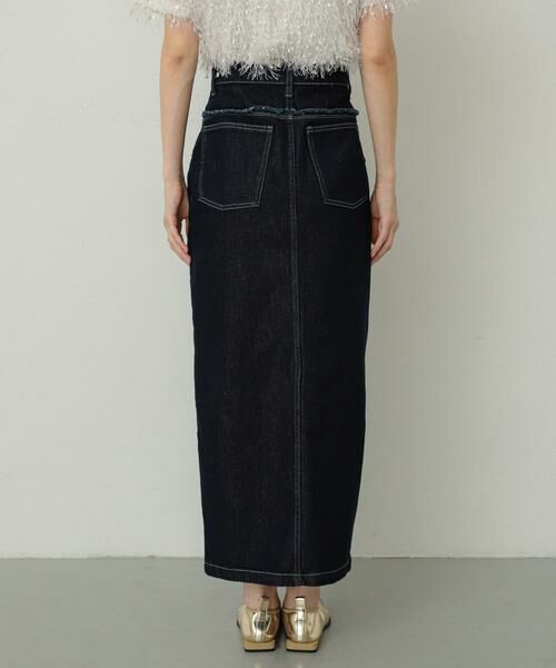 SENSE OF PLACE by URBAN RESEARCH / センスオブプレイス バイ アーバンリサーチ スカート | レイヤードデニムスカート | 詳細13