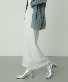 SENSE OF PLACE by URBAN RESEARCH / センスオブプレイス バイ アーバンリサーチ スカート | シアーラメベロアスカート