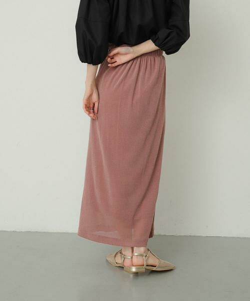 SENSE OF PLACE by URBAN RESEARCH / センスオブプレイス バイ アーバンリサーチ スカート | シアーラメベロアスカート | 詳細1