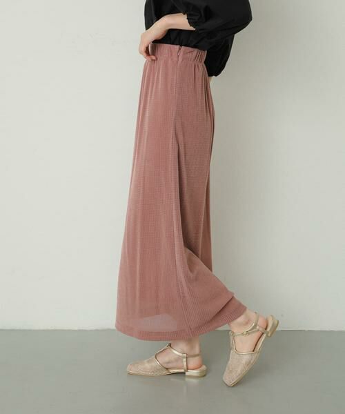 SENSE OF PLACE by URBAN RESEARCH / センスオブプレイス バイ アーバンリサーチ スカート | シアーラメベロアスカート | 詳細3