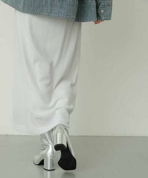 SENSE OF PLACE by URBAN RESEARCH / センスオブプレイス バイ アーバンリサーチ スカート | シアーラメベロアスカート | 詳細11