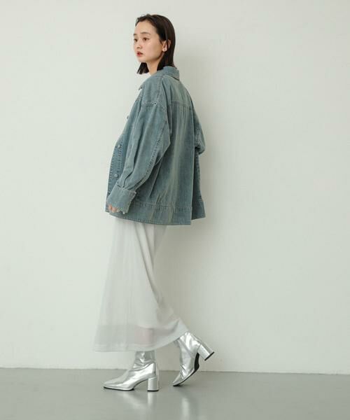 SENSE OF PLACE by URBAN RESEARCH / センスオブプレイス バイ アーバンリサーチ スカート | シアーラメベロアスカート | 詳細14