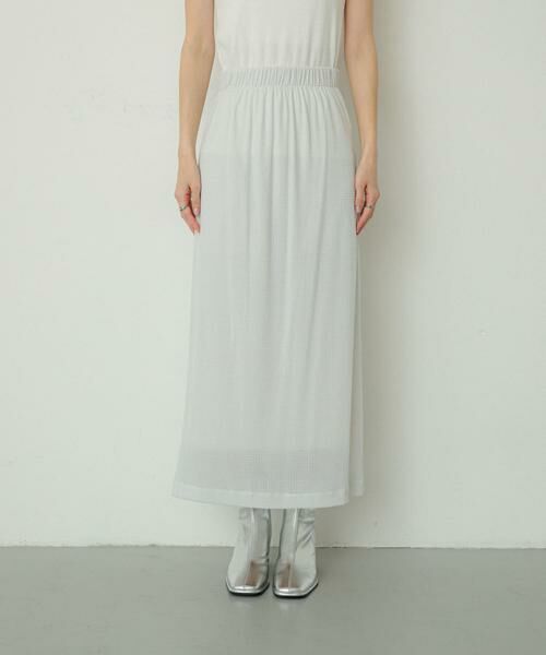 SENSE OF PLACE by URBAN RESEARCH / センスオブプレイス バイ アーバンリサーチ スカート | シアーラメベロアスカート | 詳細16