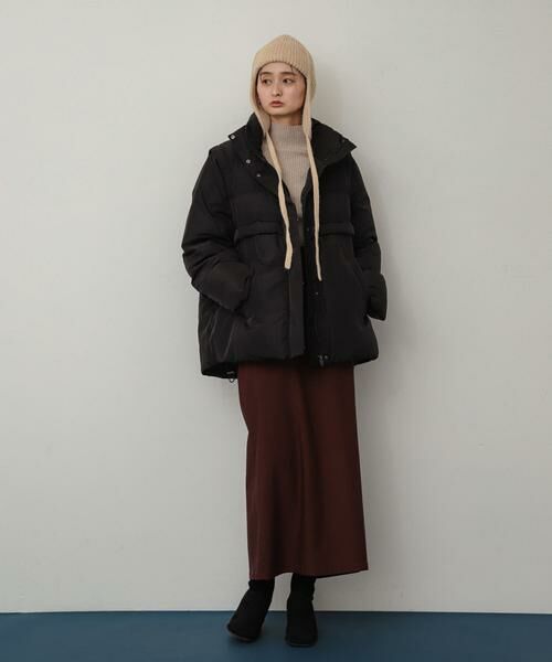 SENSE OF PLACE by URBAN RESEARCH / センスオブプレイス バイ アーバンリサーチ スカート | 『一部WEB限定カラー』『TALLサイズ/WEB限定』ストレッチサスツキハイウエストスカート | 詳細6