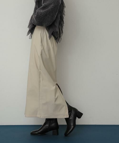 SENSE OF PLACE by URBAN RESEARCH / センスオブプレイス バイ アーバンリサーチ スカート | 『一部WEB限定カラー』『TALLサイズ/WEB限定』ストレッチサスツキハイウエストスカート | 詳細21