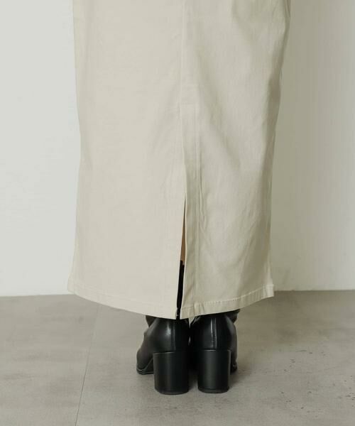 SENSE OF PLACE by URBAN RESEARCH / センスオブプレイス バイ アーバンリサーチ スカート | 『一部WEB限定カラー』『TALLサイズ/WEB限定』ストレッチサスツキハイウエストスカート | 詳細14