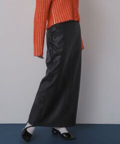 SENSE OF PLACE by URBAN RESEARCH / センスオブプレイス バイ アーバンリサーチ スカート | ヴィンテージレザーライクペンシルスカート