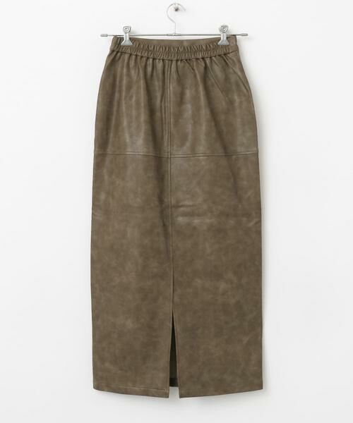 SENSE OF PLACE by URBAN RESEARCH / センスオブプレイス バイ アーバンリサーチ スカート | ヴィンテージレザーライクペンシルスカート | 詳細14