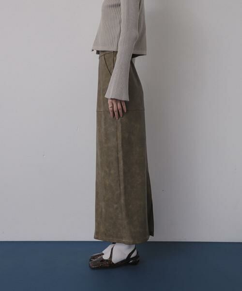 SENSE OF PLACE by URBAN RESEARCH / センスオブプレイス バイ アーバンリサーチ スカート | ヴィンテージレザーライクペンシルスカート | 詳細8