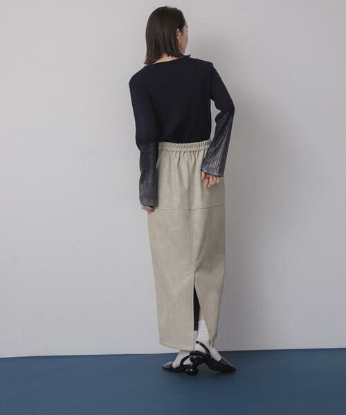 SENSE OF PLACE by URBAN RESEARCH / センスオブプレイス バイ アーバンリサーチ スカート | ヴィンテージレザーライクペンシルスカート | 詳細21