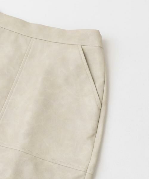 SENSE OF PLACE by URBAN RESEARCH / センスオブプレイス バイ アーバンリサーチ スカート | ヴィンテージレザーライクペンシルスカート | 詳細23