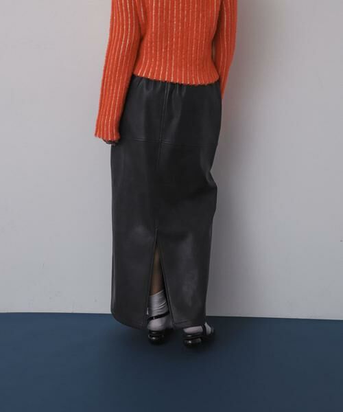 SENSE OF PLACE by URBAN RESEARCH / センスオブプレイス バイ アーバンリサーチ スカート | ヴィンテージレザーライクペンシルスカート | 詳細25