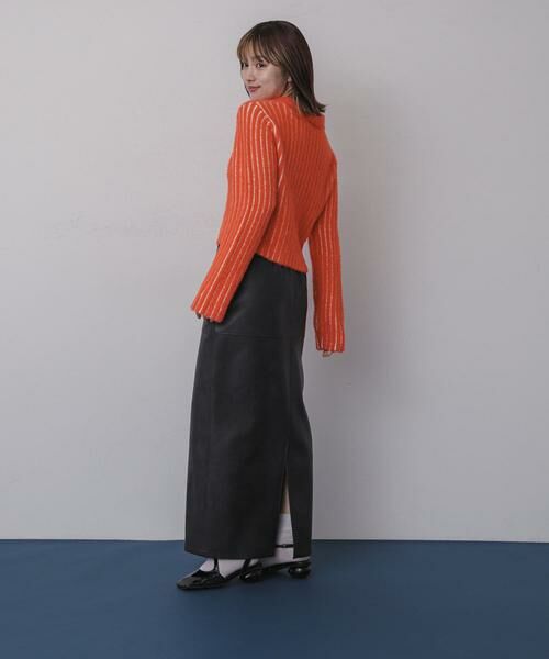 SENSE OF PLACE by URBAN RESEARCH / センスオブプレイス バイ アーバンリサーチ スカート | ヴィンテージレザーライクペンシルスカート | 詳細28