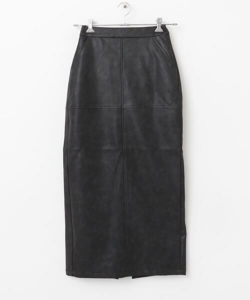 SENSE OF PLACE by URBAN RESEARCH / センスオブプレイス バイ アーバンリサーチ スカート | ヴィンテージレザーライクペンシルスカート | 詳細30