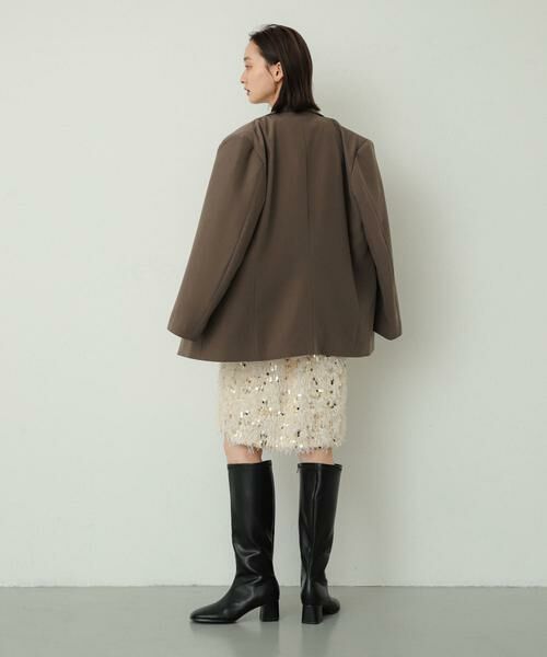 SENSE OF PLACE by URBAN RESEARCH / センスオブプレイス バイ アーバンリサーチ スカート | スパンコールフリンジスカート | 詳細4