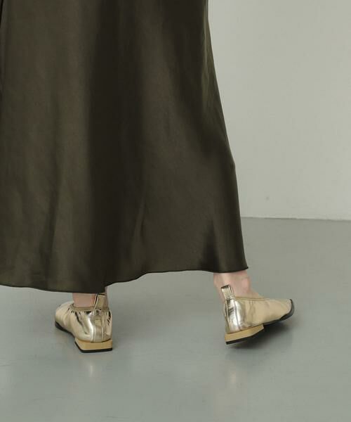 SENSE OF PLACE by URBAN RESEARCH / センスオブプレイス バイ アーバンリサーチ スカート | 『WEB/一部店舗限定サイズ』ナローサテンスカート | 詳細5