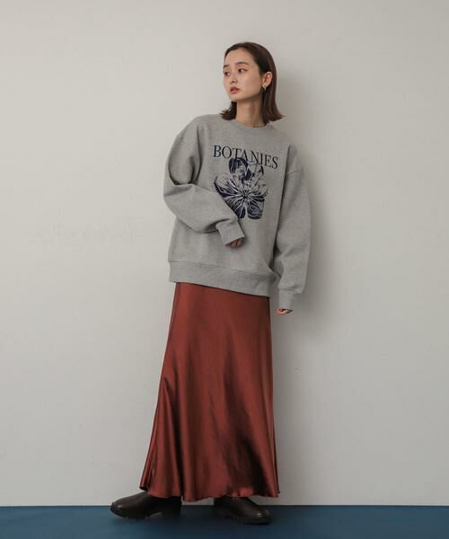 SENSE OF PLACE by URBAN RESEARCH / センスオブプレイス バイ アーバンリサーチ スカート | 『WEB/一部店舗限定サイズ』ナローサテンスカート | 詳細15