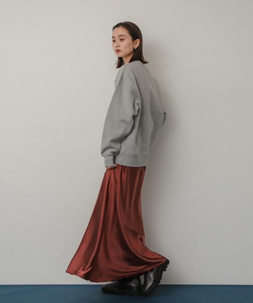 SENSE OF PLACE by URBAN RESEARCH / センスオブプレイス バイ アーバンリサーチ スカート | 『WEB/一部店舗限定サイズ』ナローサテンスカート | 詳細17