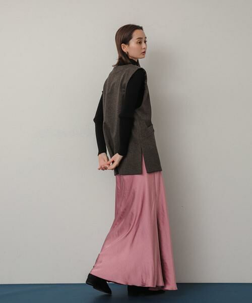 SENSE OF PLACE by URBAN RESEARCH / センスオブプレイス バイ アーバンリサーチ スカート | 『WEB/一部店舗限定サイズ』ナローサテンスカート | 詳細27