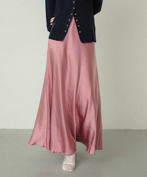 SENSE OF PLACE by URBAN RESEARCH / センスオブプレイス バイ アーバンリサーチ スカート | 『WEB/一部店舗限定サイズ』ナローサテンスカート | 詳細28