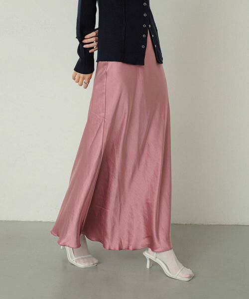 SENSE OF PLACE by URBAN RESEARCH / センスオブプレイス バイ アーバンリサーチ スカート | 『WEB/一部店舗限定サイズ』ナローサテンスカート | 詳細29