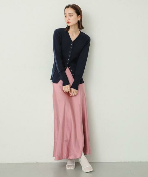 SENSE OF PLACE by URBAN RESEARCH / センスオブプレイス バイ アーバンリサーチ スカート | 『WEB/一部店舗限定サイズ』ナローサテンスカート | 詳細30