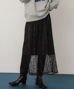 SENSE OF PLACE by URBAN RESEARCH / センスオブプレイス バイ アーバンリサーチ スカート | 2WAYスパンコールスカート