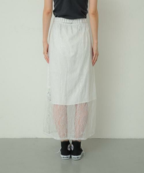 SENSE OF PLACE by URBAN RESEARCH / センスオブプレイス バイ アーバンリサーチ スカート | 2WAYスパンコールスカート | 詳細11