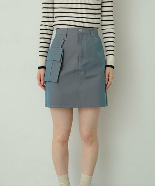 SENSE OF PLACE by URBAN RESEARCH / センスオブプレイス バイ アーバンリサーチ スカート | サイドポケットツキミニスカート | 詳細4