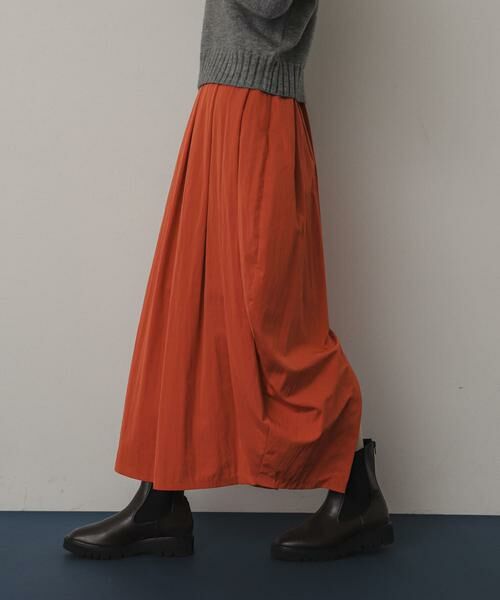 SENSE OF PLACE by URBAN RESEARCH / センスオブプレイス バイ アーバンリサーチ スカート | コクーンボリュームタックスカート | 詳細1
