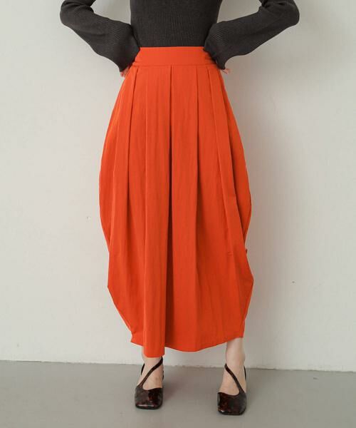 SENSE OF PLACE by URBAN RESEARCH / センスオブプレイス バイ アーバンリサーチ スカート | コクーンボリュームタックスカート | 詳細6