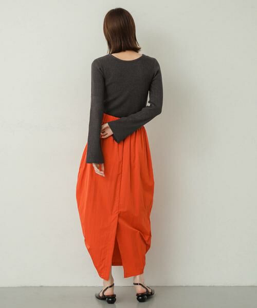 SENSE OF PLACE by URBAN RESEARCH / センスオブプレイス バイ アーバンリサーチ スカート | コクーンボリュームタックスカート | 詳細8