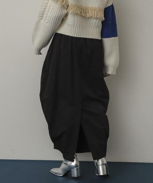 SENSE OF PLACE by URBAN RESEARCH / センスオブプレイス バイ アーバンリサーチ スカート | コクーンボリュームタックスカート | 詳細18