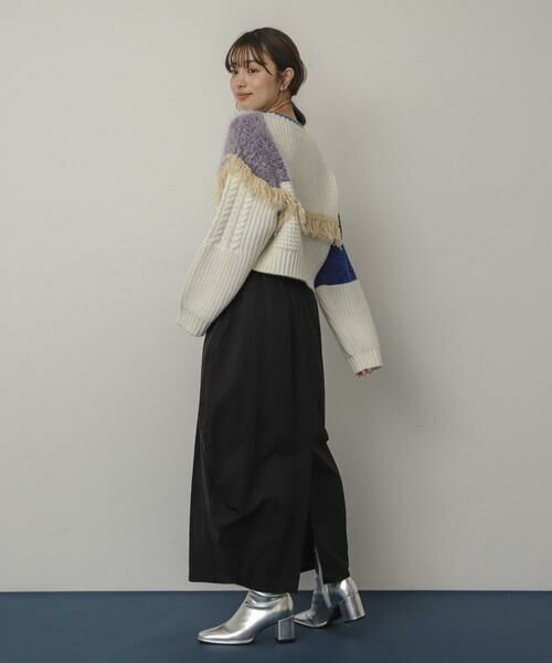 SENSE OF PLACE by URBAN RESEARCH / センスオブプレイス バイ アーバンリサーチ スカート | コクーンボリュームタックスカート | 詳細21