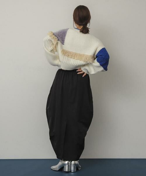 SENSE OF PLACE by URBAN RESEARCH / センスオブプレイス バイ アーバンリサーチ スカート | コクーンボリュームタックスカート | 詳細22