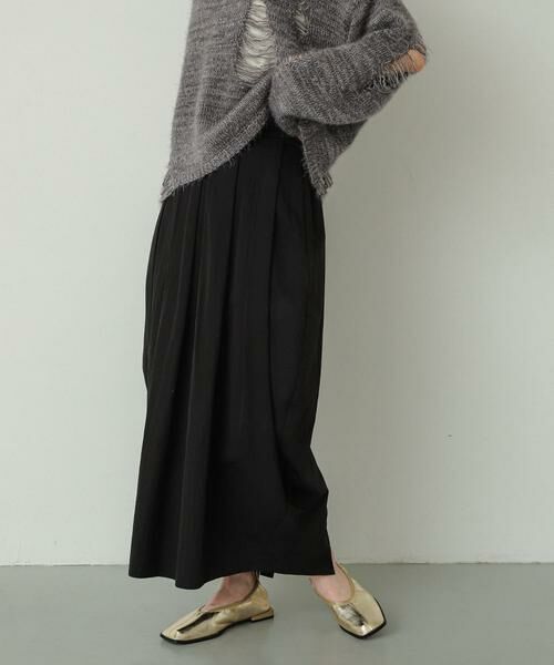SENSE OF PLACE by URBAN RESEARCH / センスオブプレイス バイ アーバンリサーチ スカート | コクーンボリュームタックスカート | 詳細24
